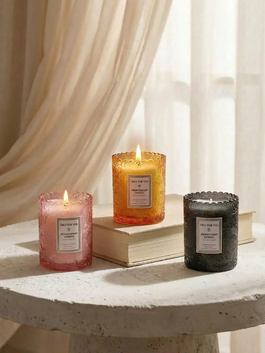 Home Fragrance Gift - Natural Soy Wax Scented Candle -