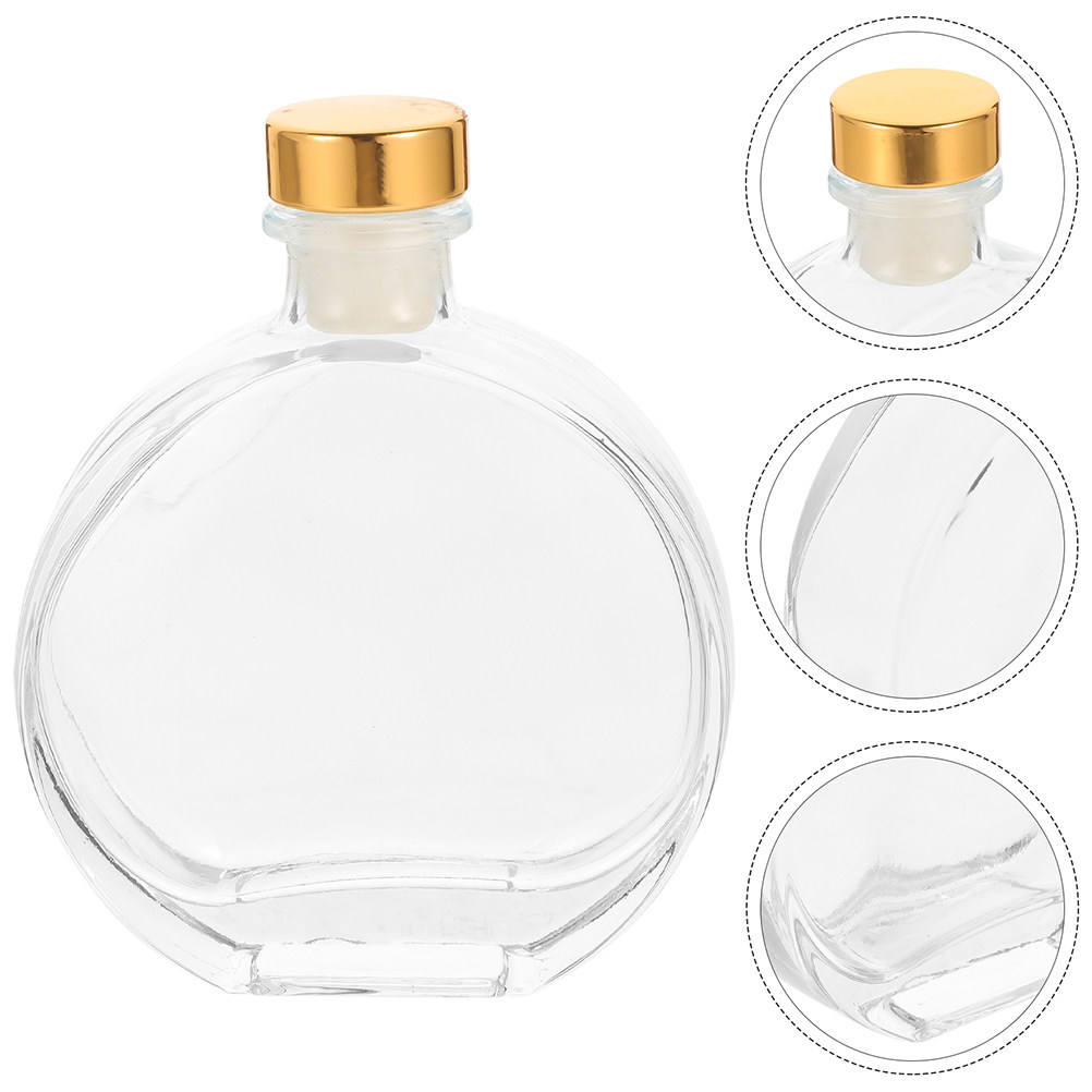 Home Fragrance And Diffuser - 1Set Refillable Aromatherapy Glass Bottle Essential