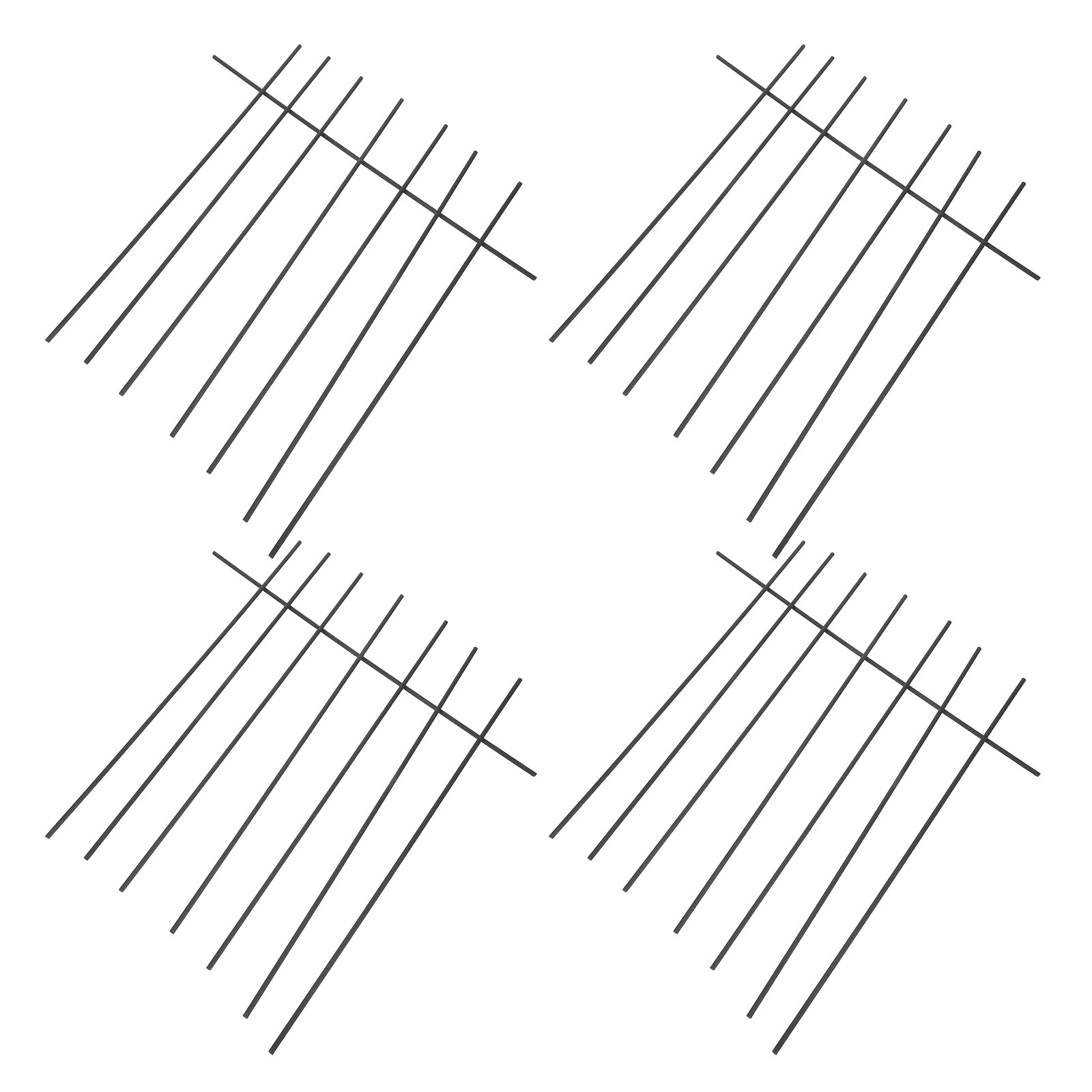 Home Fragrance And Diffuser - 100Pcs Black Fiber Reed Diffuser Sticks