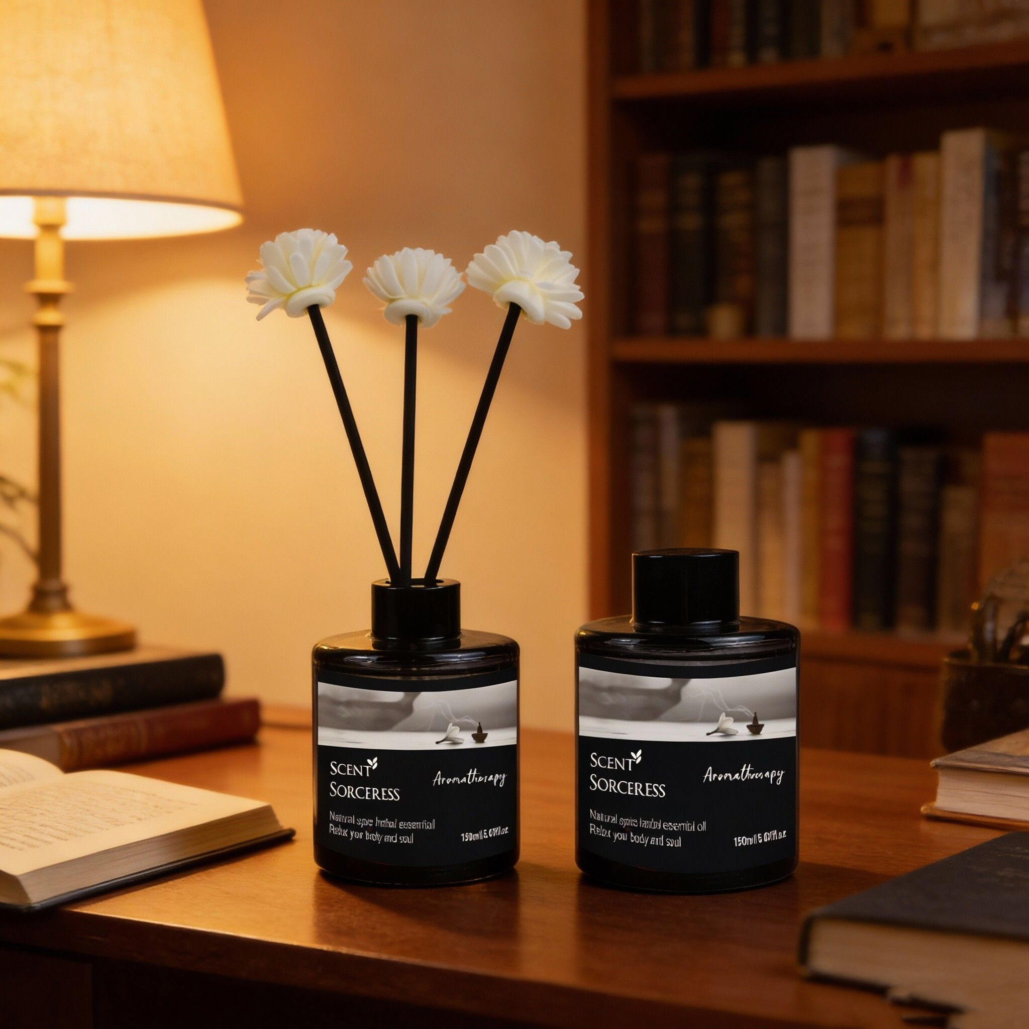 Home Fragrance And Diffuser - 150ml Rattan Reed Diffuser Sets Fragrance