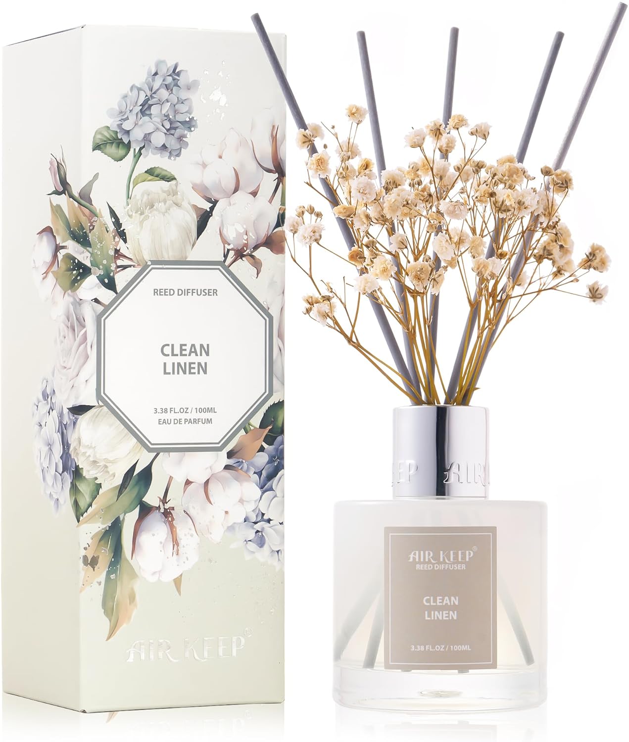 Home Fragrance And Diffuser - Reed Diffuser Set, 3.38 fl oz