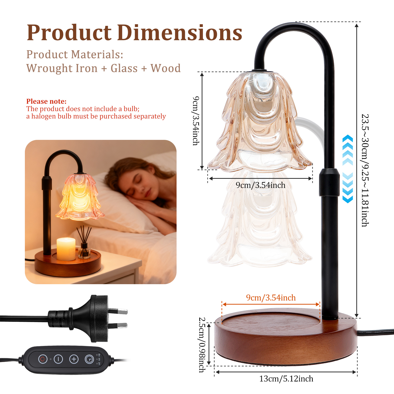 Candle Warmer Lamp Fragrance L – обзор и цена Home Fragrance Lamp