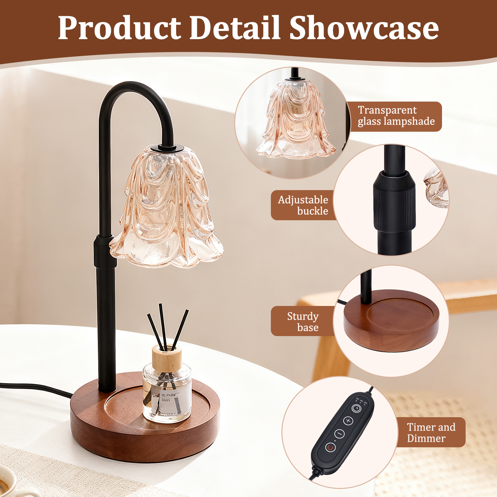 Candle Warmer Lamp Fragrance L – обзор и цена Home Fragrance Lamp
