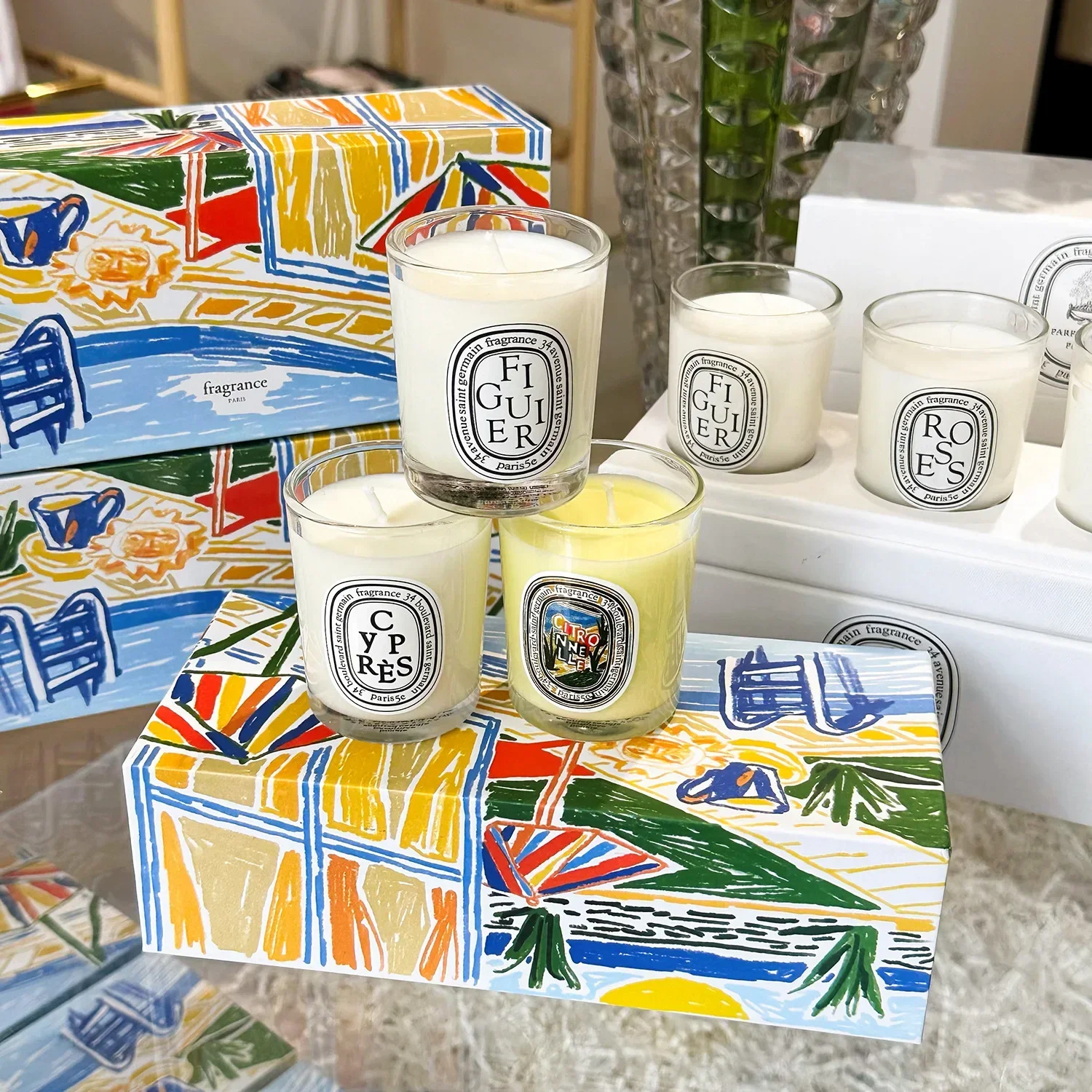Romantic Limited Diptyques Can – обзор и цена Home Fragrance Diptyque