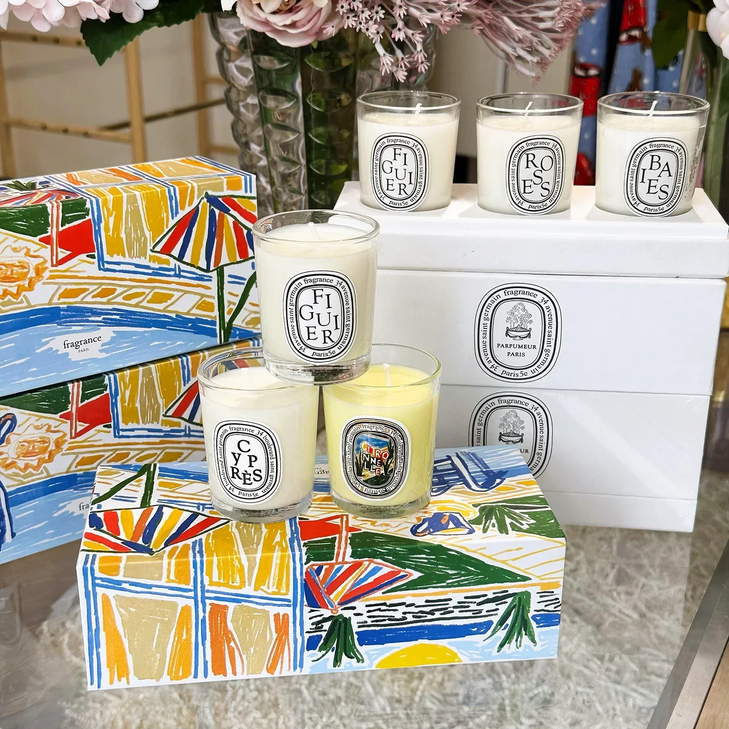 Romantic Limited Diptyques Can – обзор и цена Home Fragrance Diptyque