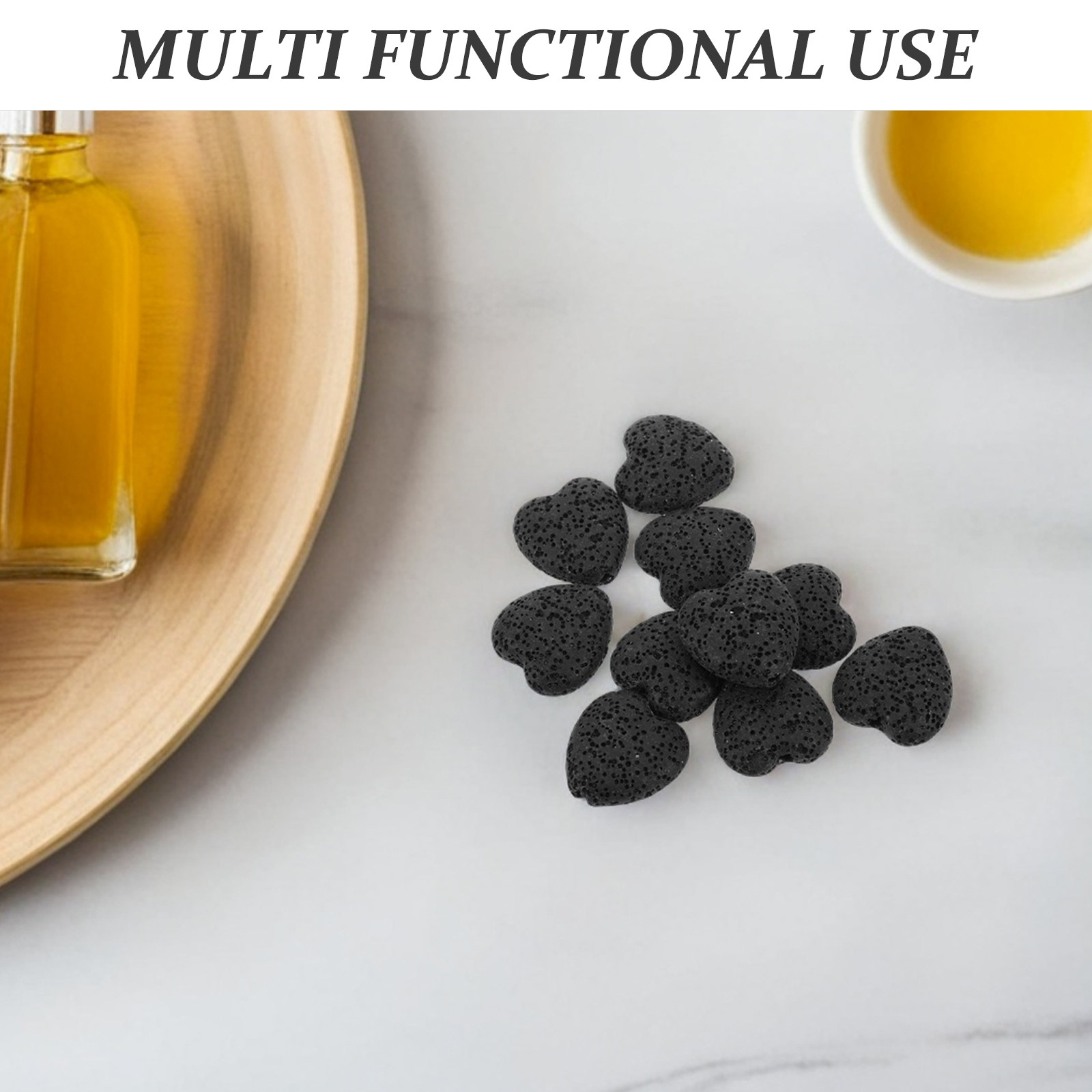 20Pcs Heart Volcanic Lava Rock – обзор и цена Home Fragrance And Diffuser