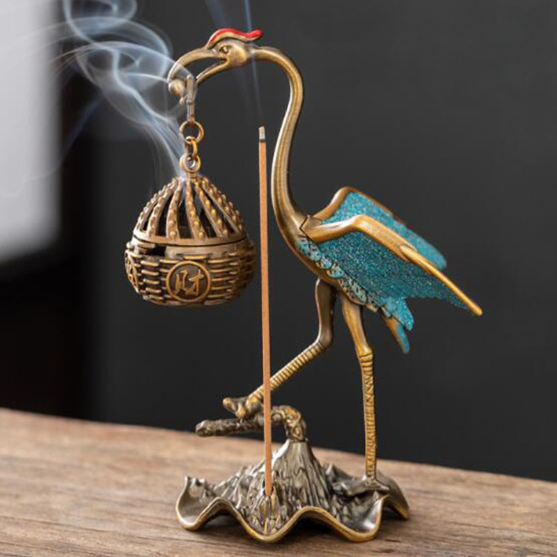 Metal Crane Hanging Basket Aro – обзор и цена Home Fragrance Lamp