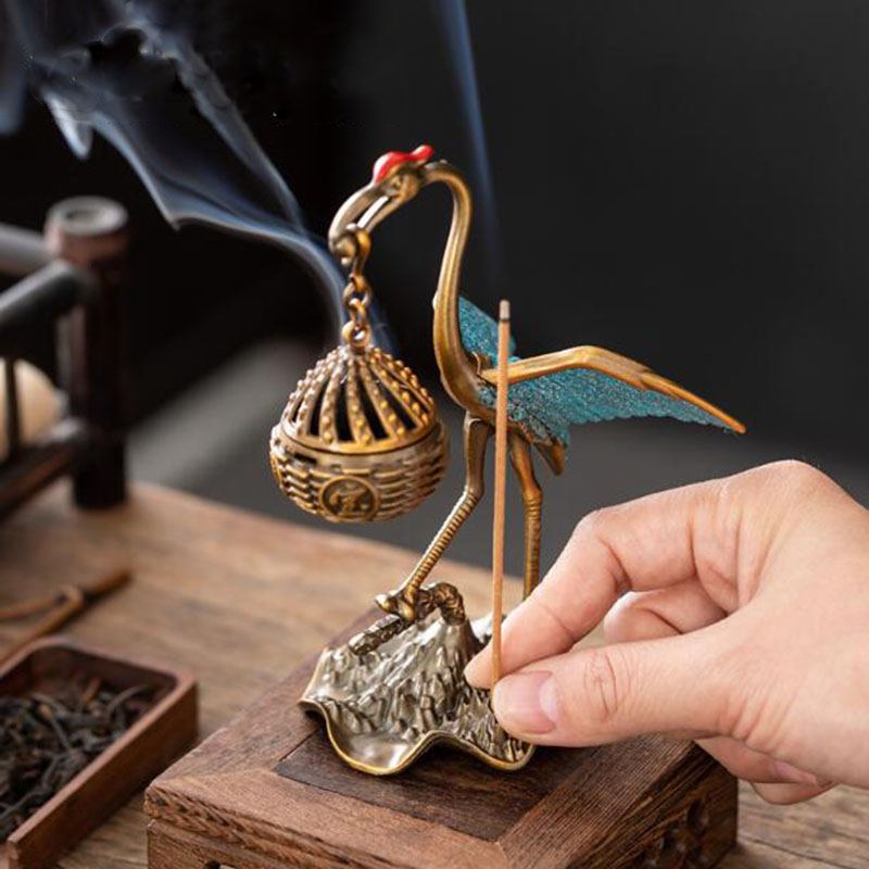 Metal Crane Hanging Basket Aro – обзор и цена Home Fragrance Lamp