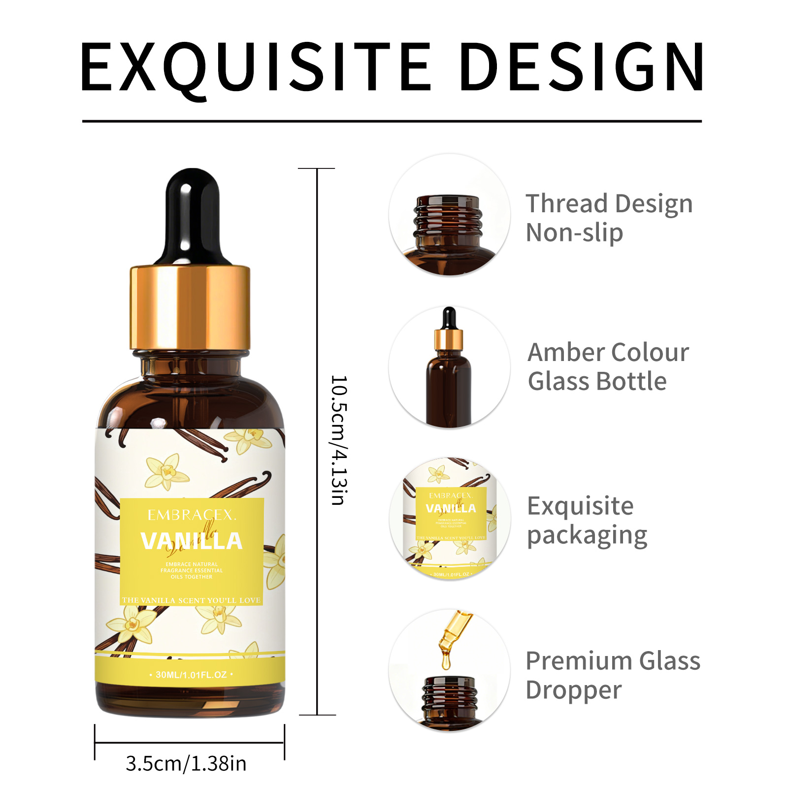 30ml Vanilla Essential Oil Per – обзор и цена Home Fragrance Gift