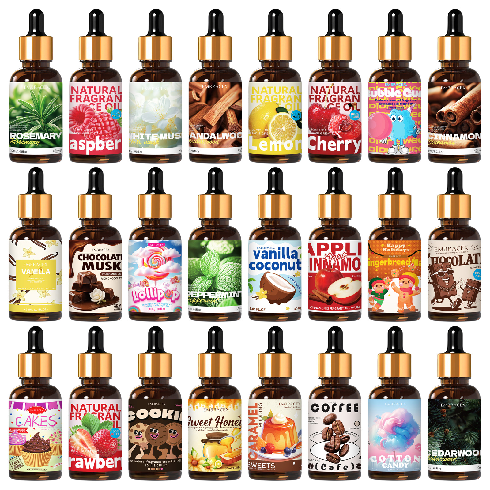 27 type 30ml Essential Oil Lon – обзор и цена Home Fragrance Gift
