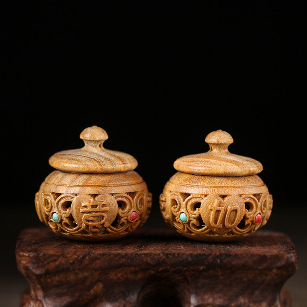 2Pcs Wood Carving Fragrance Be – обзор и цена Aroma Bead Sachet