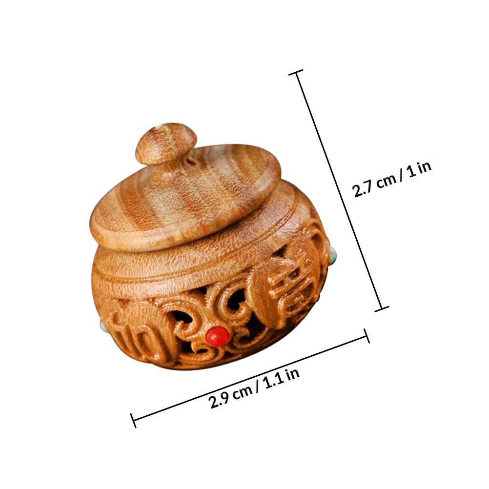 2Pcs Wood Carving Fragrance Be – обзор и цена Aroma Bead Sachet