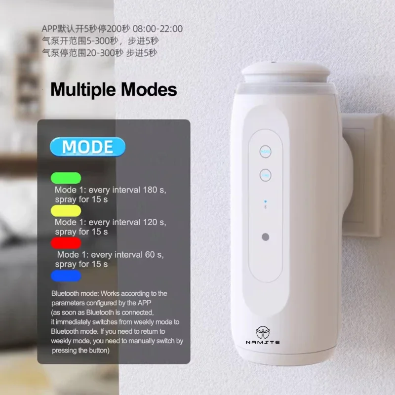 NAMSTE Portable Smart Diffuser – обзор и цена Home Fragrance Vaporizer
