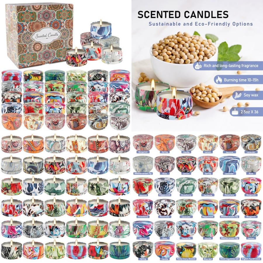 Scented Candles Set for Home,  – обзор и цена Home Fragrance Best