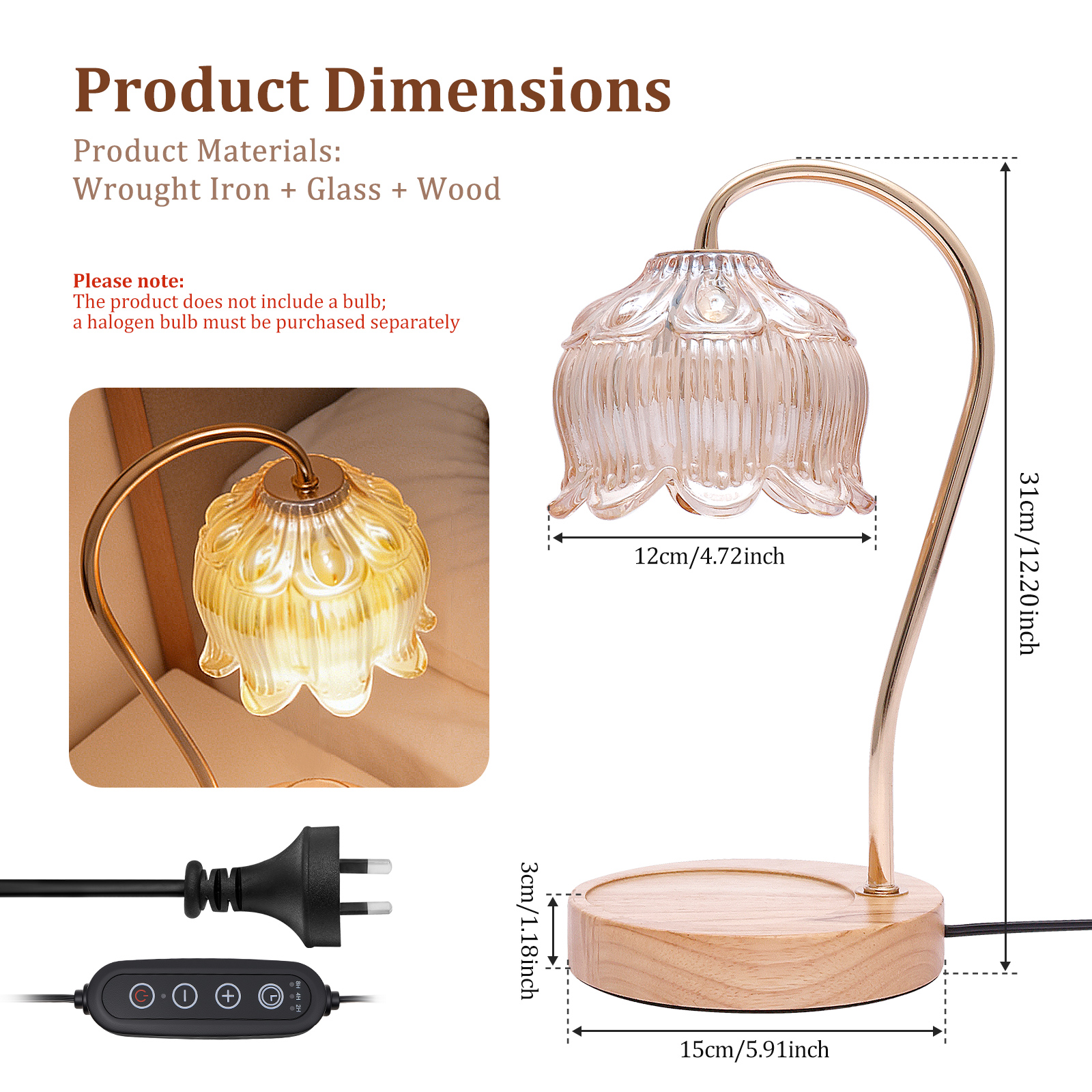 New Home Decoration Wax Meltin – обзор и цена Home Fragrance Lamp