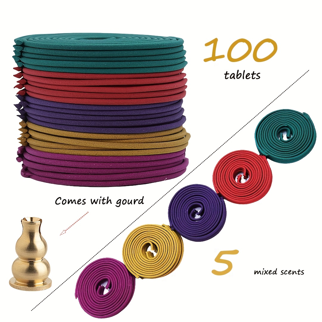 100 Pieces of Mixed Spiral Aro – обзор и цена Home Fragrance Best