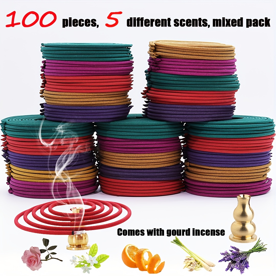 100 Pieces of Mixed Spiral Aro – обзор и цена Home Fragrance Best