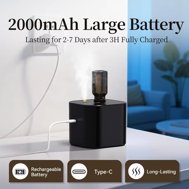 USB Rechargeable Waterless Aro – обзор и цена Home Fragrance Vaporizer