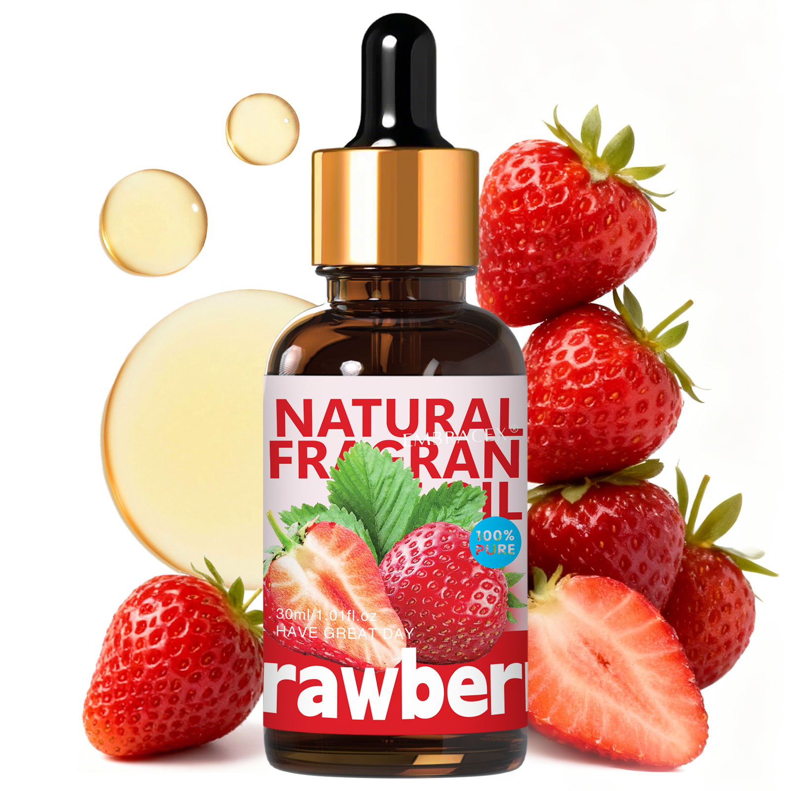 30ml Strawberry Essential Oil  – обзор и цена Home Fragrance Gift
