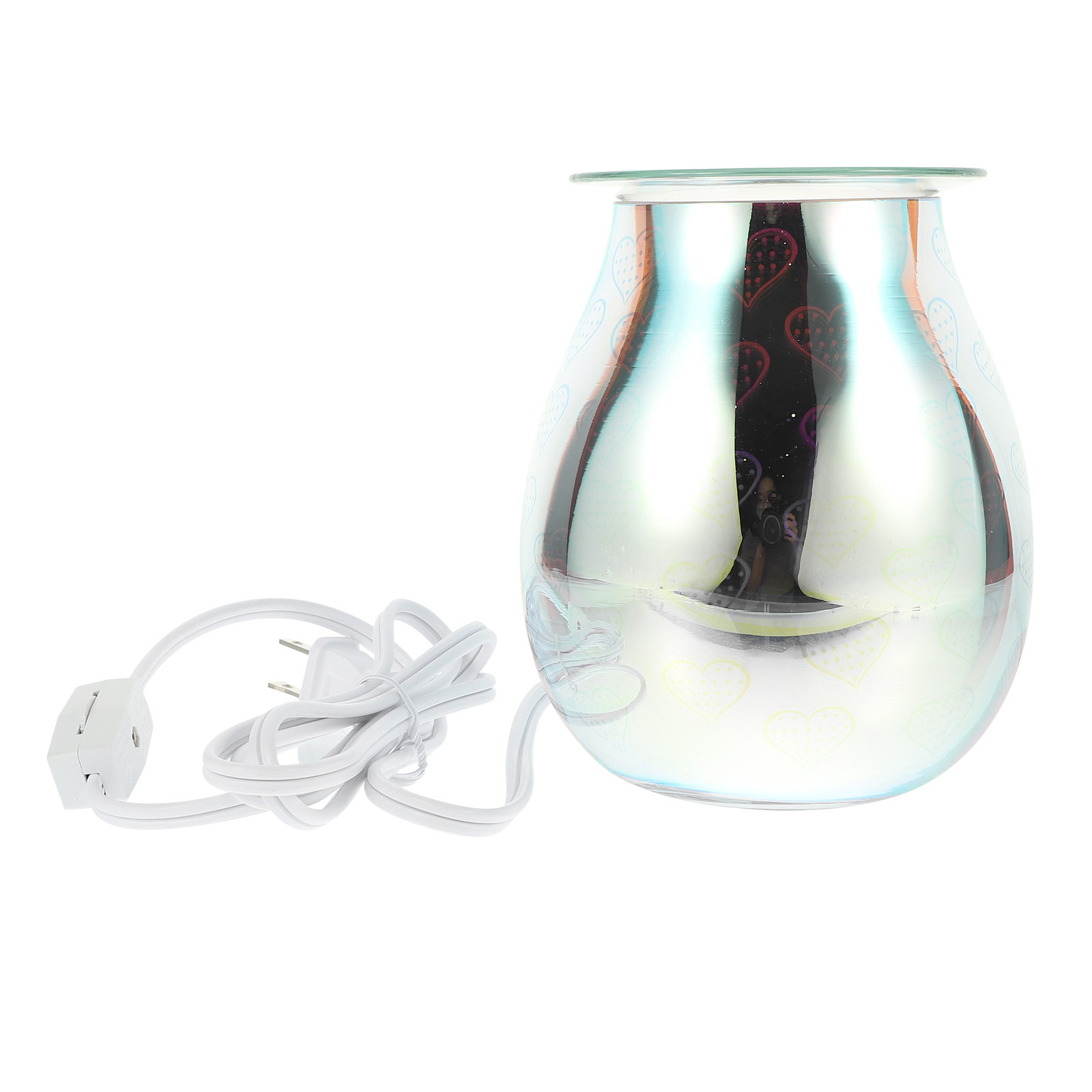 1Pcs Heart Shape Glass Fragran – обзор и цена Home Fragrance Lamp