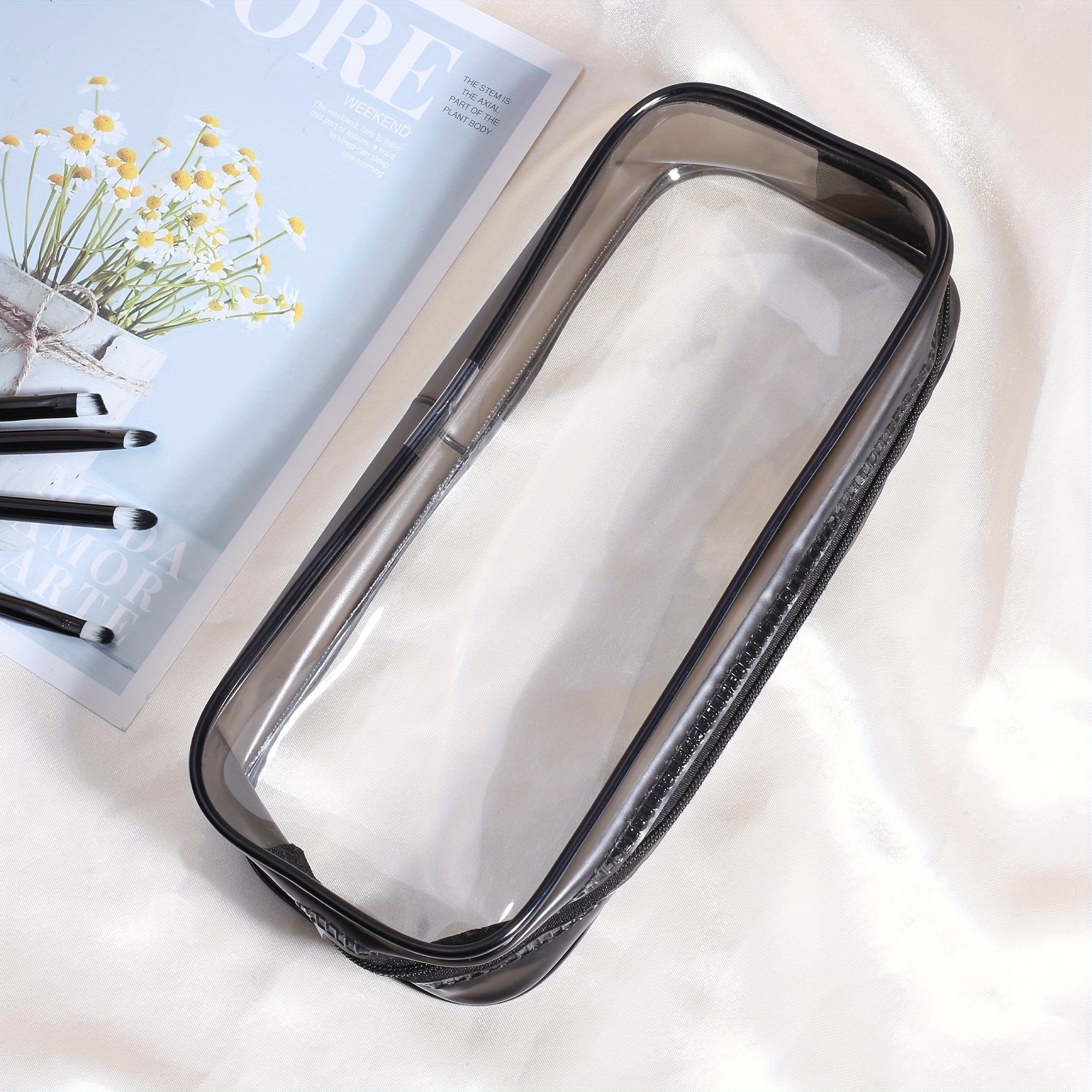 Transparent PVC Brush Storage  – обзор и цена Quality Home Fragrance
