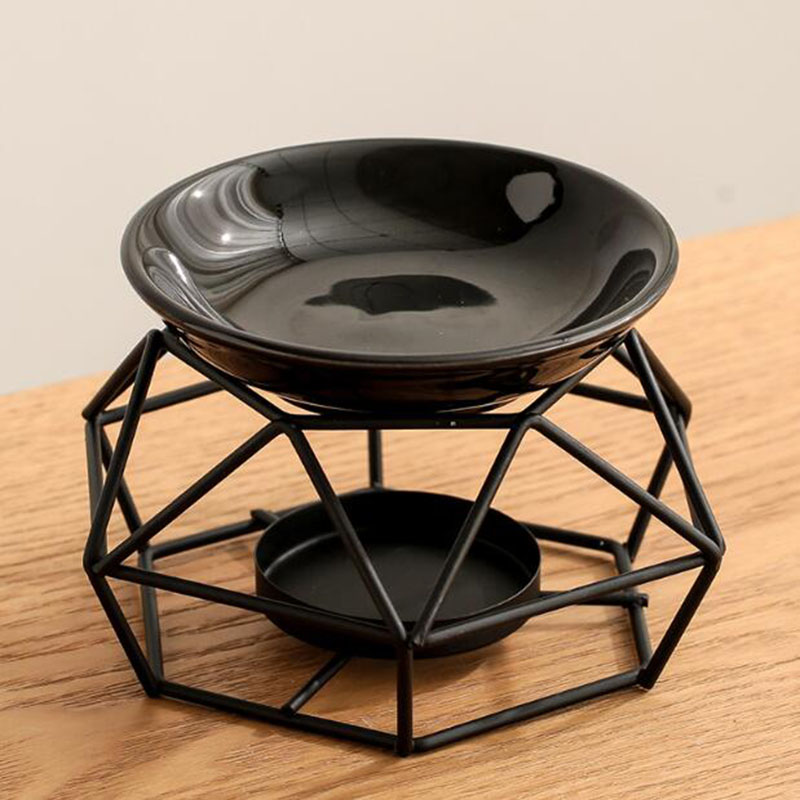 Ceramic Bowl Iron Rack Black C – обзор и цена Home Fragrance Lamp