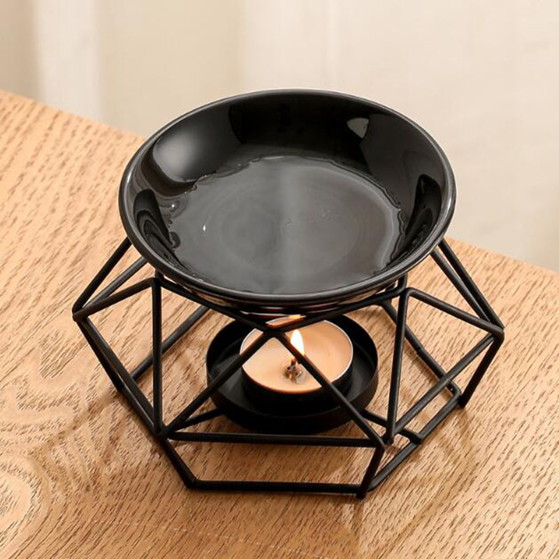 Ceramic Bowl Iron Rack Black C – обзор и цена Home Fragrance Lamp