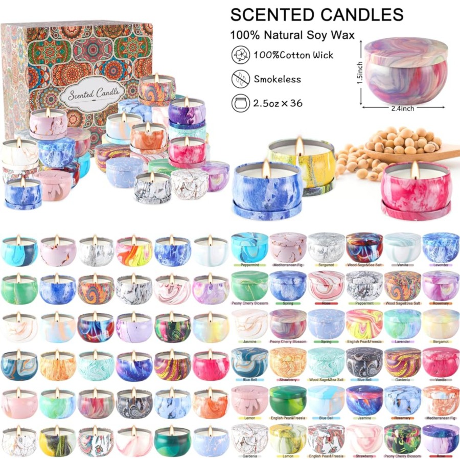 Scented Candles Set for Home,  – обзор и цена Home Fragrance Best