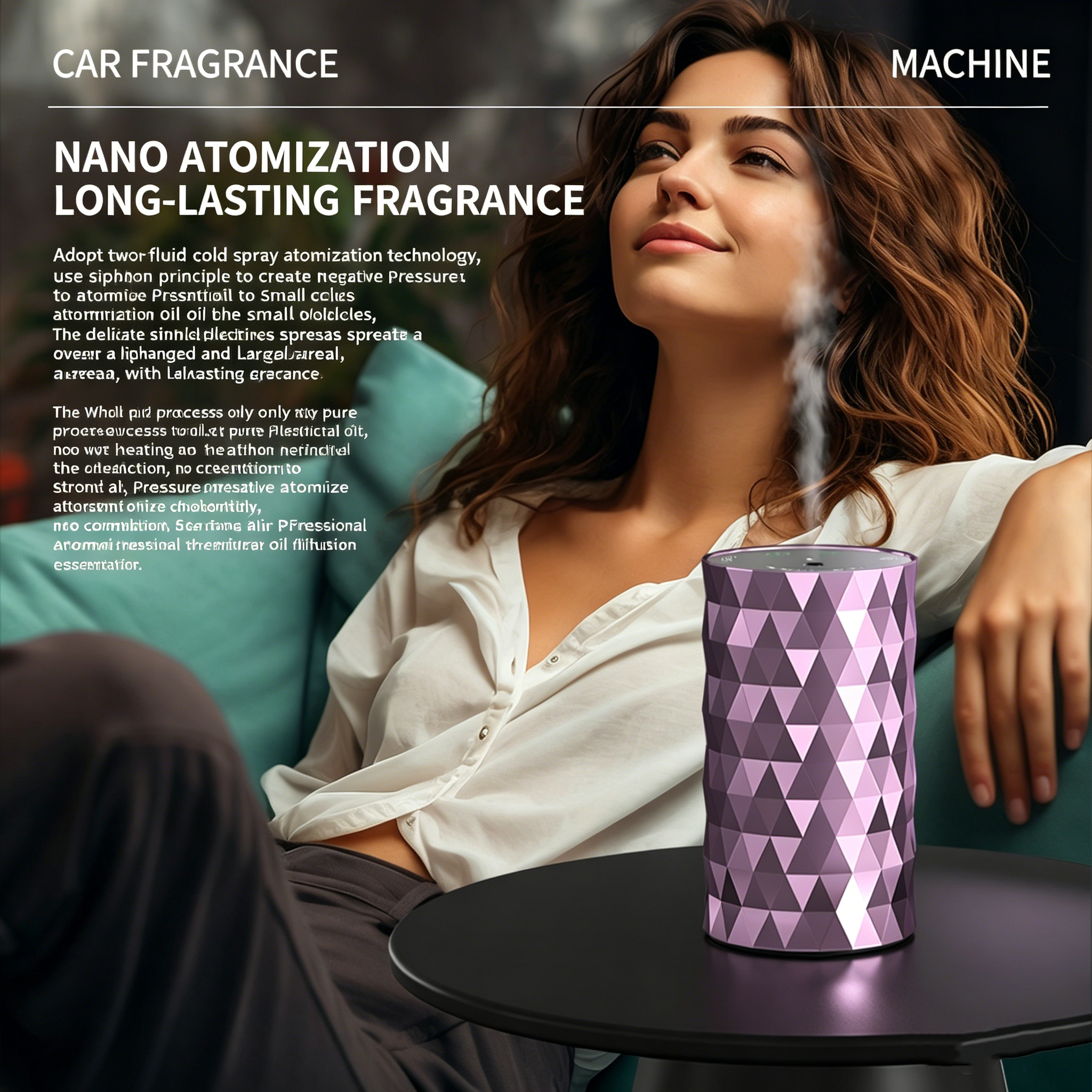 Waterless Essential Oil Diffus – обзор и цена Home Fragrance Vaporizer