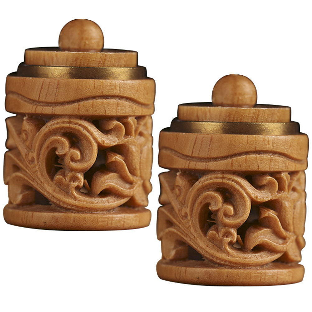 2Pcs Carved Wooden Aroma Beads – обзор и цена Aroma Bead Sachet