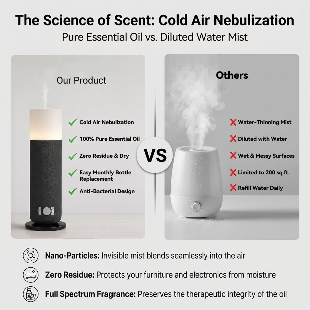 NAMSTE 120ML Tower Scent Diffu – обзор и цена Home Fragrance Vaporizer