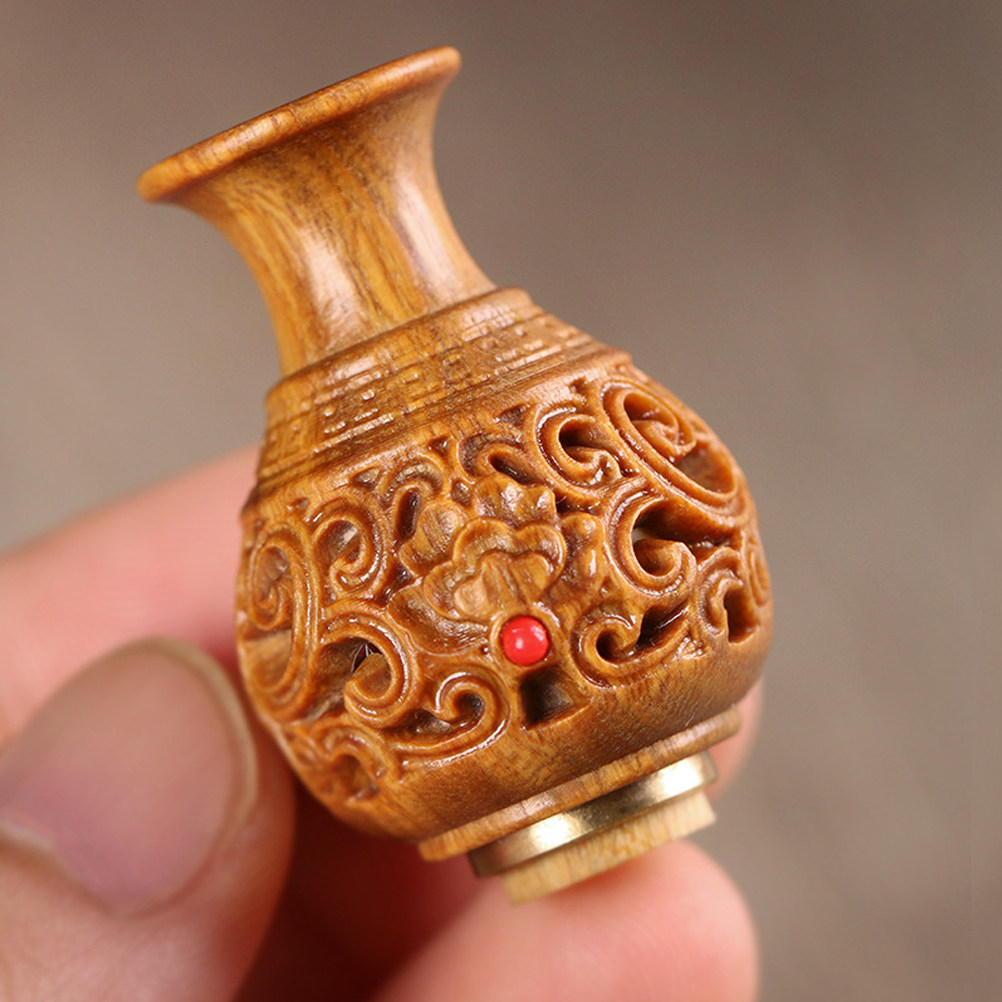 Wood Carved Vase Shape Hollow  – обзор и цена Aroma Bead Sachet