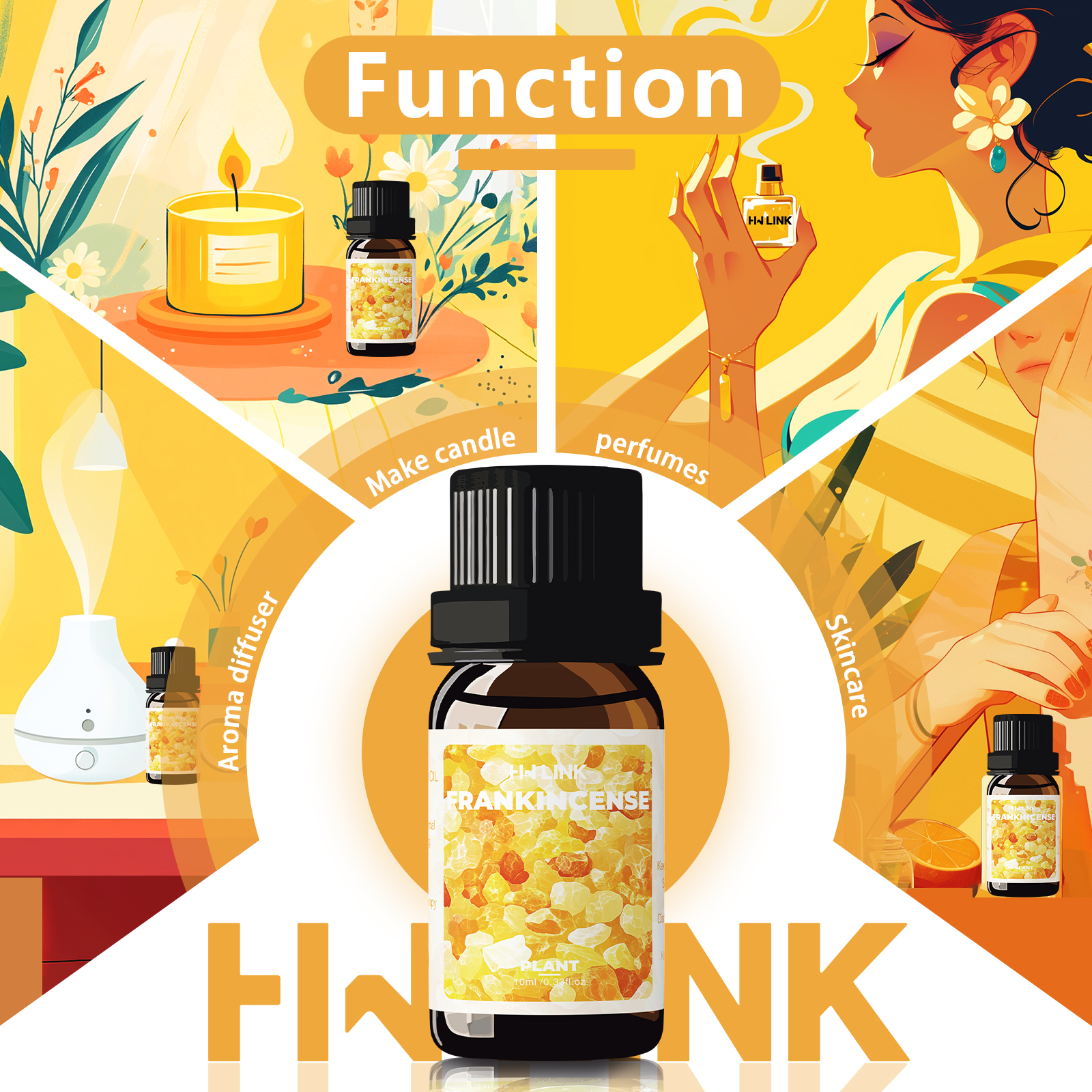 Frankincense Essential Oil 10m – обзор и цена Home Fragrance Gift